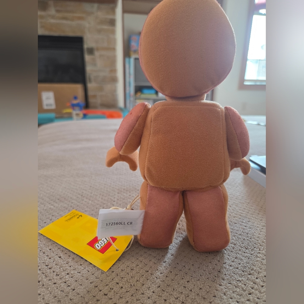 New Gingerbread Lego 9" Plush Collection 2025 172560LL Christmas 2025 Soft Toy - Picture 8 of 16